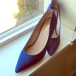 Blue Suede Heels!